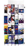 Wall display PA4 Swing for brochures
