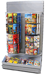 Combination for magazines / pocket book comics, width 3'